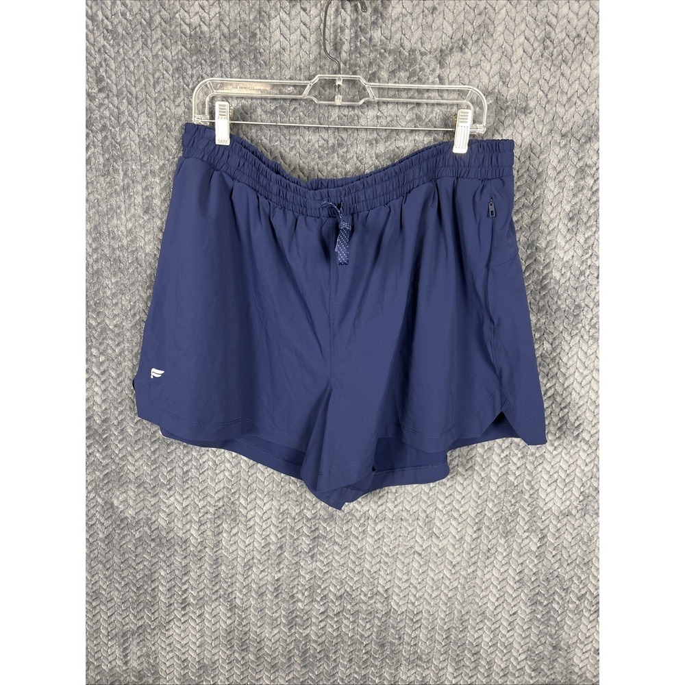 Fabletics Women's Shorts XXL Athletic Gym Outdoors Summer Navy